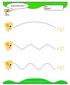 Çizgi Çalışma Sayfaları